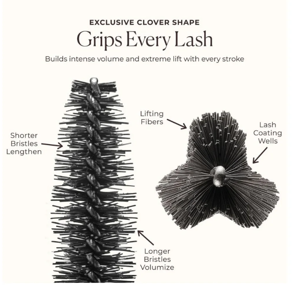 Laura Mercier Caviar Extravagant Mascara: Black, 4.5ml (Travel Size), NIB
